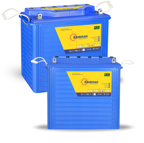 200Ah 12V Eastman Tall Tubular Gel Maintenance Free Battery